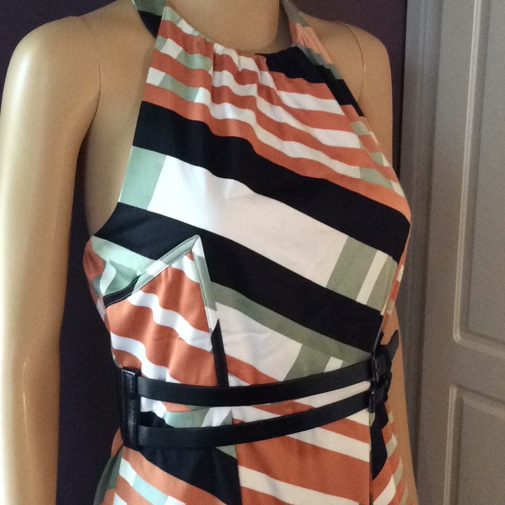 Jessica Simpson Pattern Halter Dress